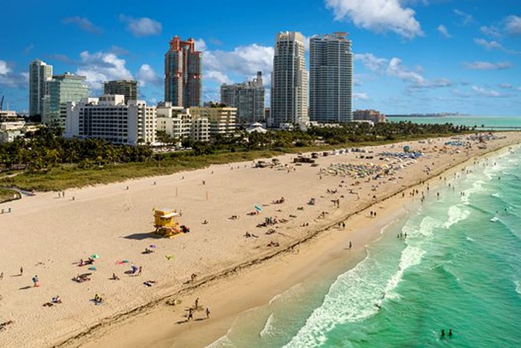 miami beach fort lauderdade fecham praias