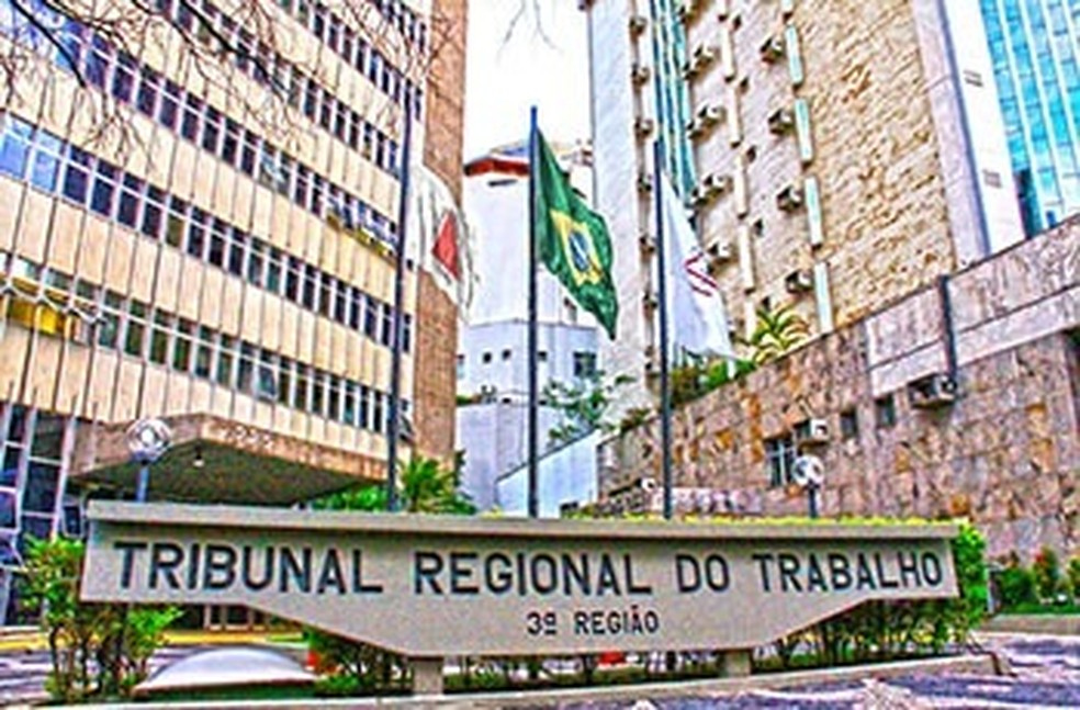 Prdio do TRT em Belo Horizonte trabalho remoto ampliado at 14 de junho Foto Reproduo site TRT