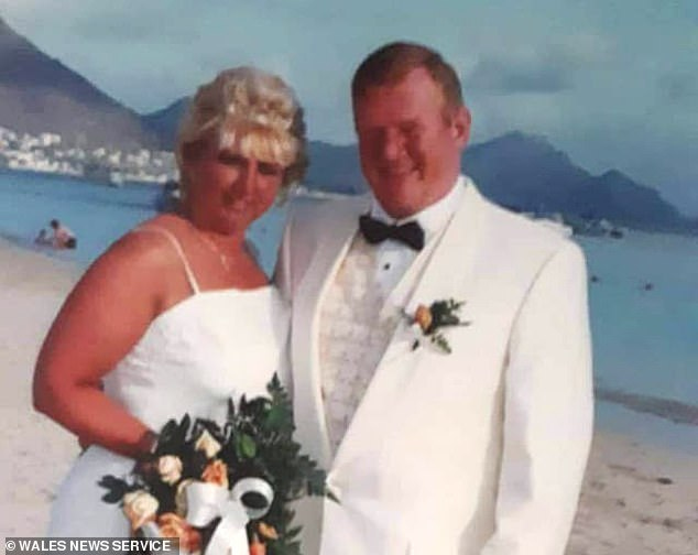 Mandy Pew and her husband Lee enjoyed a 