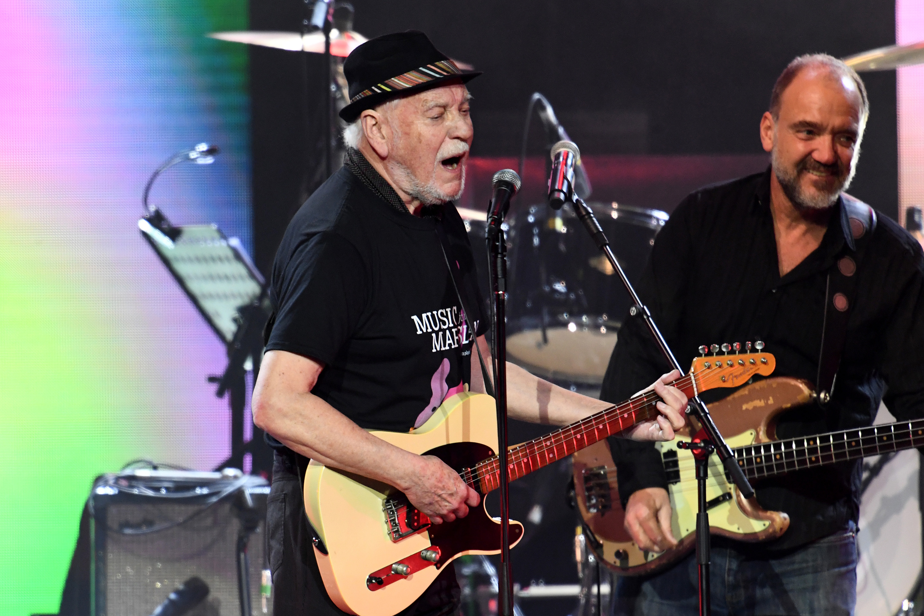 Gary Brooker em um show em Londres em 2020