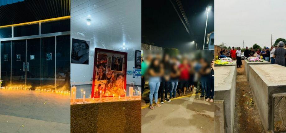 Familiares e amigos realizam homenagem s irms torturadas e mortas por membros de faco