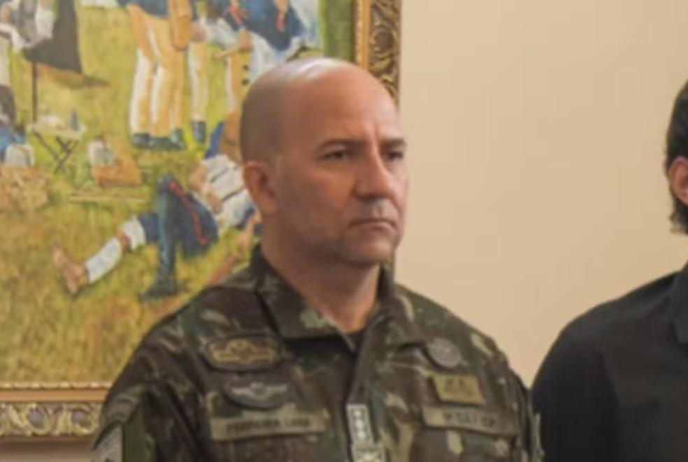 Tenente coronel Hlio Ferreira Lima Foto Reproduo