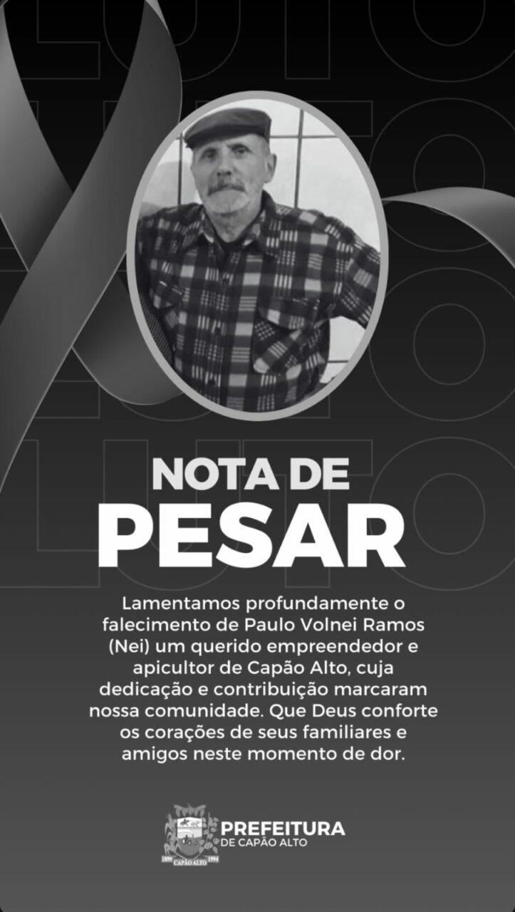 Homem que morreu em grave acidente em Lages era apicultor da Serra