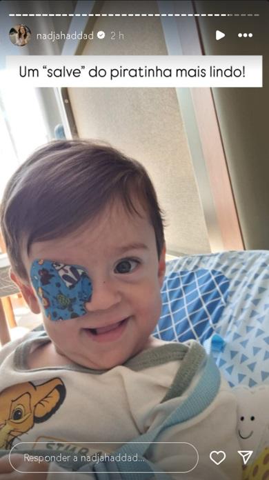 Nadja Haddad fala sobre o filho Foto ReproduoInstagram nadjahaddad