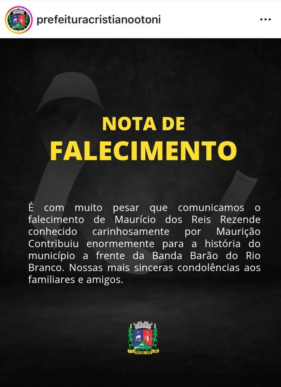 Maurcio dos Reis Rezende de 60 anos morreu em um capotamento na BR-040 em Caranda Foto Redes Sociais