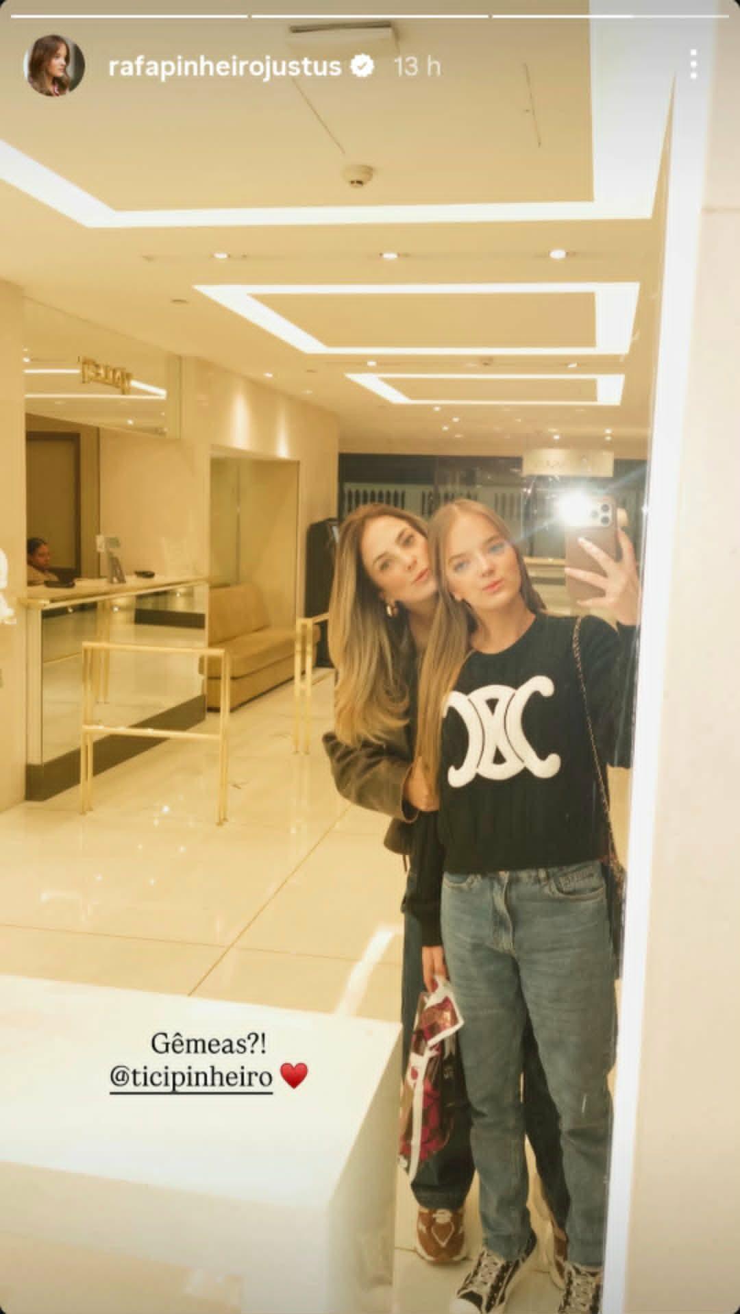 Image: https://reporterdobrasil.com/wp-content/uploads/2026/05/postiimg-6a0739831e1847682.jpg Rafaella Justus e Ticiane Pinheiro