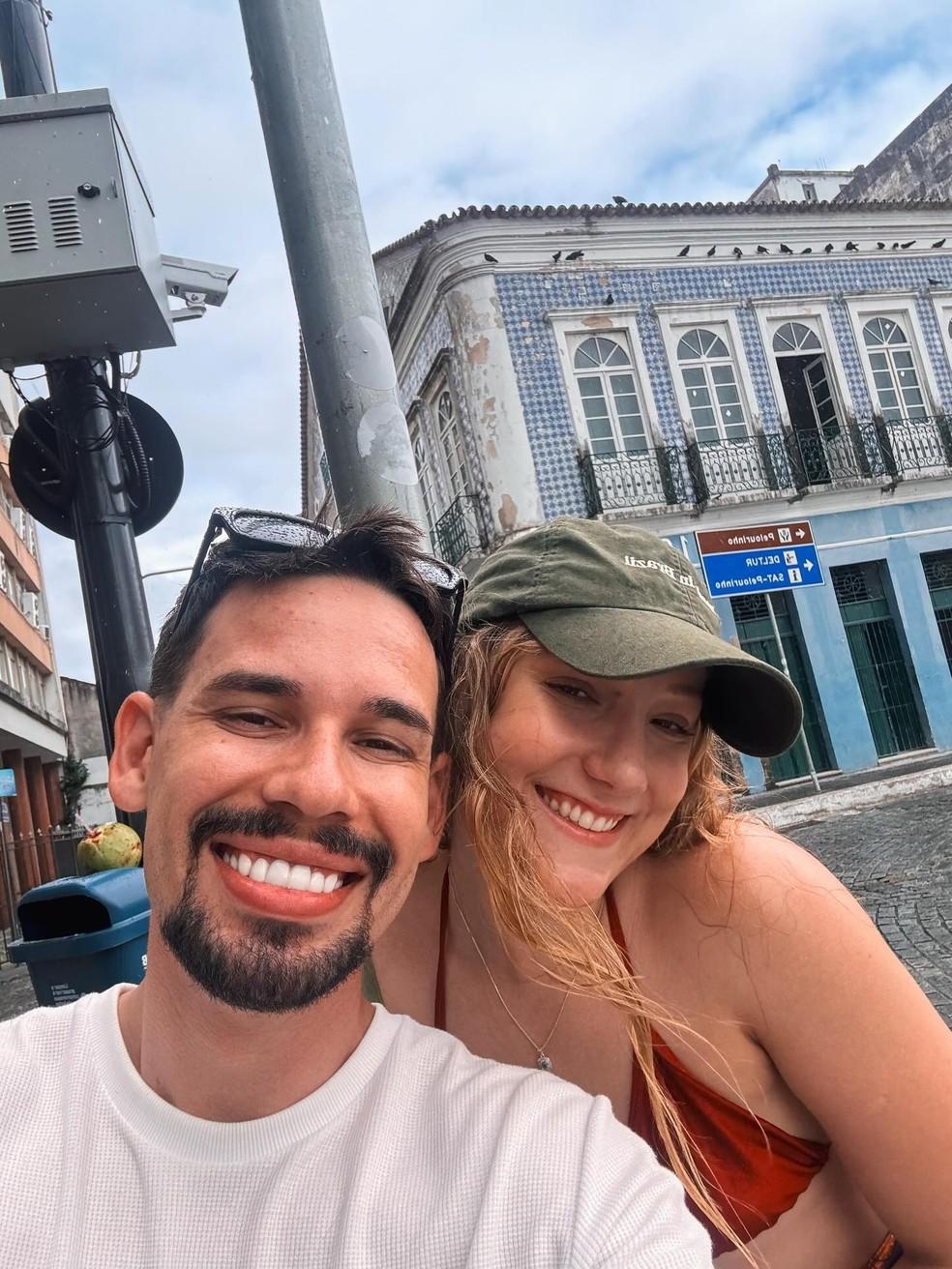 Lucas Borbas anuncia noivado com fonoaudiloga aps morte de Isabel Veloso Foto Reproduo Instagram