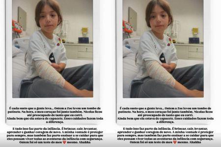Story publicado por Sabrina Sato Reproduo Redes Sociais